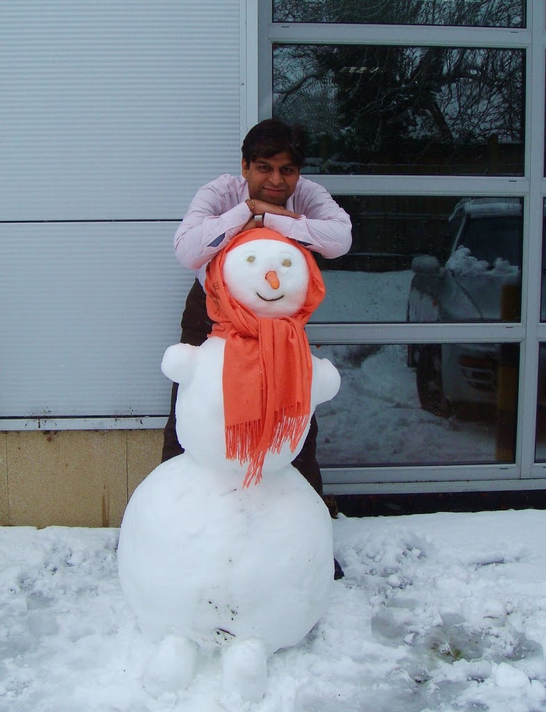 Pic’s of me with SnowWoman